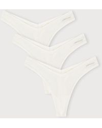 Organic Basics - Flex Thong 3-Pack Off Off Off - Lyst