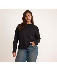 Organic Basics - True Heavy Boxy Long Sleeve Tee - Lyst