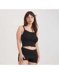 Organic Basics - Pointelle Top - Lyst