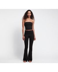 Organic Basics - Core Foldover Pants - Lyst