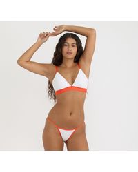Organic Basics - Core Play Triangle Bralette Vibrant - Lyst