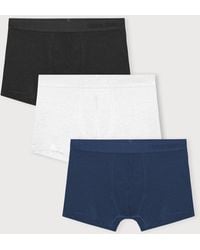 Organic Basics - Premium Trunks 3-Pack Midnight - Lyst