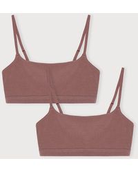 Organic Basics - Flex Bralette 2-Pack - Lyst
