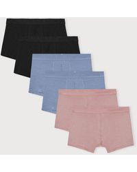 Organic Basics - Premium Trunks 6-Pack Misty Brick - Lyst