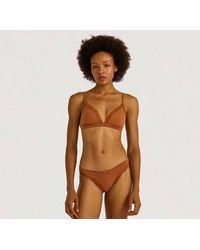 Organic Basics - Flex Lace Triangle Bralette - Lyst