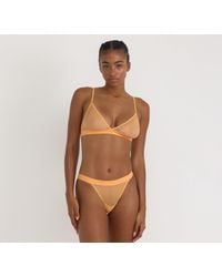 Organic Basics - Mesh Triangle Bralette - Lyst