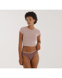 Organic Basics - Core High-Leg Briefs 3-Pack - Lyst