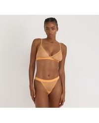Organic Basics - Mesh Triangle Bralette - Lyst