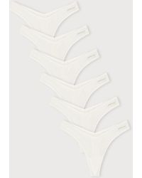 Organic Basics - Flex Thong 6-Pack - Lyst