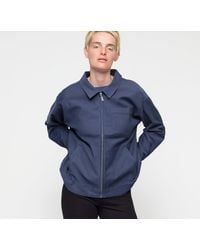 Organic Basics - Alley Casual Zip Jacket - Lyst