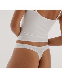 Organic Basics - Core Thong 3-Pack - Lyst