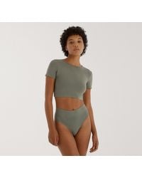 Organic Basics - Smooth Thong - Lyst