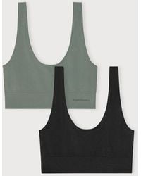 Organic Basics - Smooth Bralette 2-Pack - Lyst
