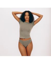 Organic Basics - Core Rib High-Leg Briefs 3-Pack - Lyst