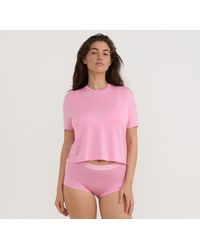 Organic Basics - Soft Touch Boxy Tee - Lyst