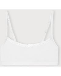 Organic Basics - Flex Lace Scoop Bralette - Lyst