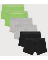 Organic Basics - Core Trunks 6-Pack Artichoke Melange - Lyst