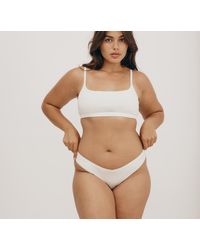 Organic Basics - Flex Cheeky Briefs 6-Pack Off Off Off - Lyst