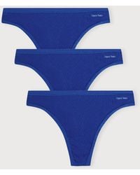 Organic Basics - Core Rib Thong 3-Pack - Lyst