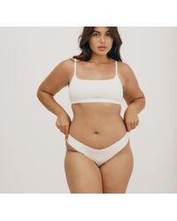 Organic Basics - Flex Cheeky Briefs 6-Pack Off Off Off - Lyst