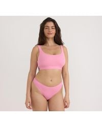 Organic Basics - Core Rib Thong - Lyst
