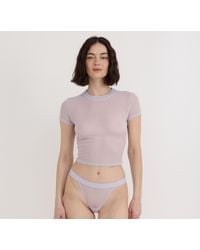 Organic Basics - Mesh Tee - Lyst
