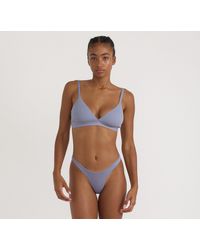 Organic Basics - Soft Touch Veil Thong - Lyst