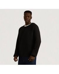 Organic Basics - Soft Knit Rib Raglan Sweater - Lyst