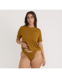 Organic Basics - Soft Touch Veil High-Leg Briefs - Lyst