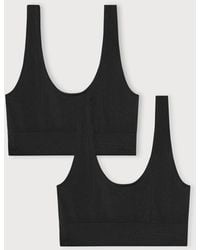 Organic Basics - Smooth Bralette 2-Pack - Lyst