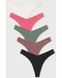Organic Basics - Flex Thong 5-Pack - Lyst