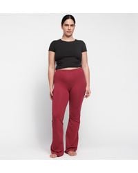Organic Basics - Core Flare Pants - Lyst