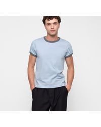 Organic Basics - True Heavy Ringer Tee - Lyst
