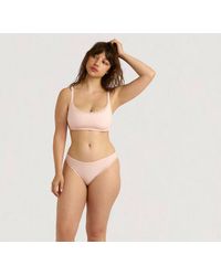 Organic Basics - Flex Lace Thong - Lyst