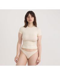 Organic Basics - Soft Touch Veil Tee - Lyst