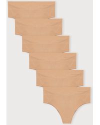 Organic Basics - Smooth Thong 6-Pack - Lyst