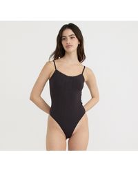 Organic Basics - Pointelle Bodysuit - Lyst