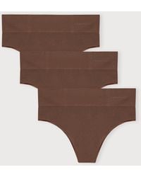 Organic Basics - Smooth Thong 3-Pack - Lyst