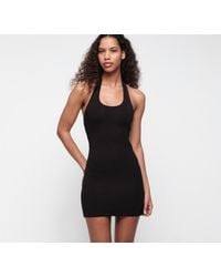 Organic Basics - Core Halter Mini Dress - Lyst