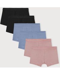 Organic Basics - Premium Trunks 6-Pack Misty Brick - Lyst