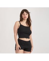 Organic Basics - Pointelle Top - Lyst