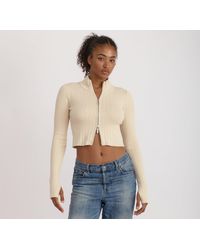 Organic Basics - Soft Knit Rib Track Jacket - Lyst