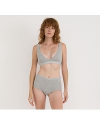 Organic Basics - Core Rib Shorty - Lyst