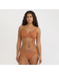 Organic Basics - Bare Plunge Bralette - Lyst