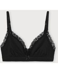 Organic Basics - Flex Lace Triangle Bralette - Lyst