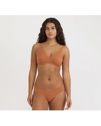 Organic Basics - Bare Plunge Bralette - Lyst