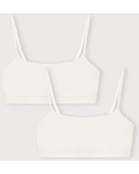 Organic Basics - Flex Bralette 2-Pack - Lyst