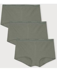 Organic Basics - Core Rib Shorty 3-Pack - Lyst