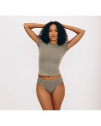 Organic Basics - Core Rib High-Leg Briefs - Lyst