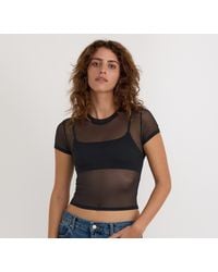 Organic Basics - Mesh Tee - Lyst